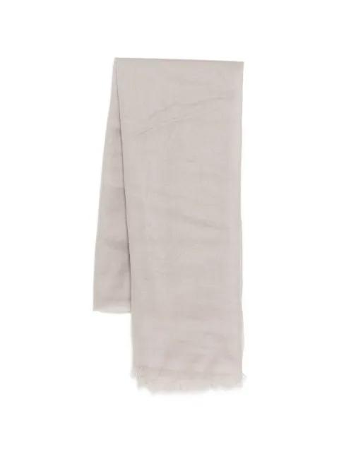 frayed scarf by N.PEAL