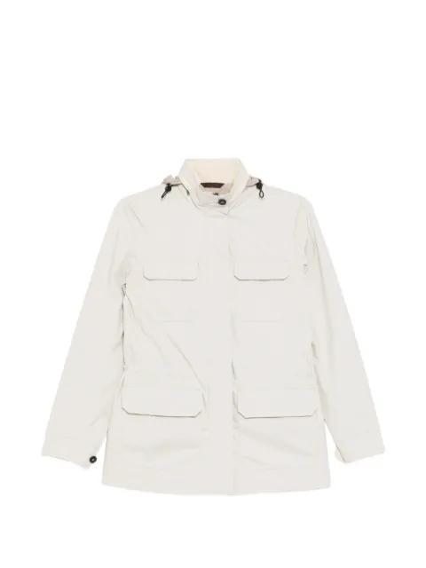 hoodied pocket jacket by N.PEAL