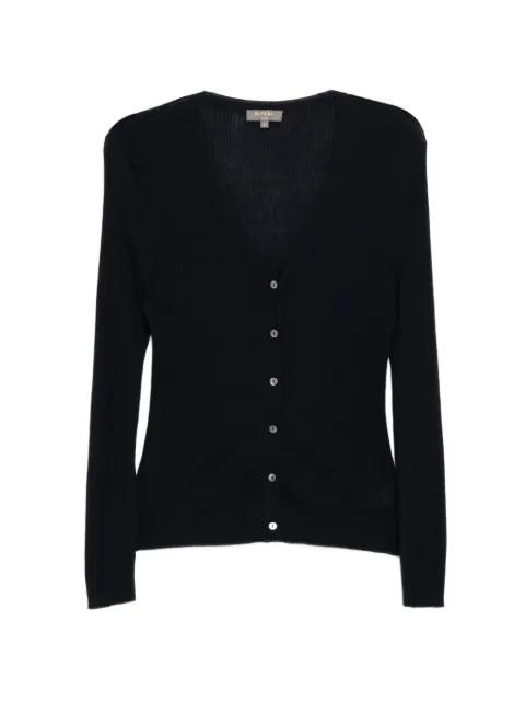 ribbed V-neck cardigan by N.PEAL