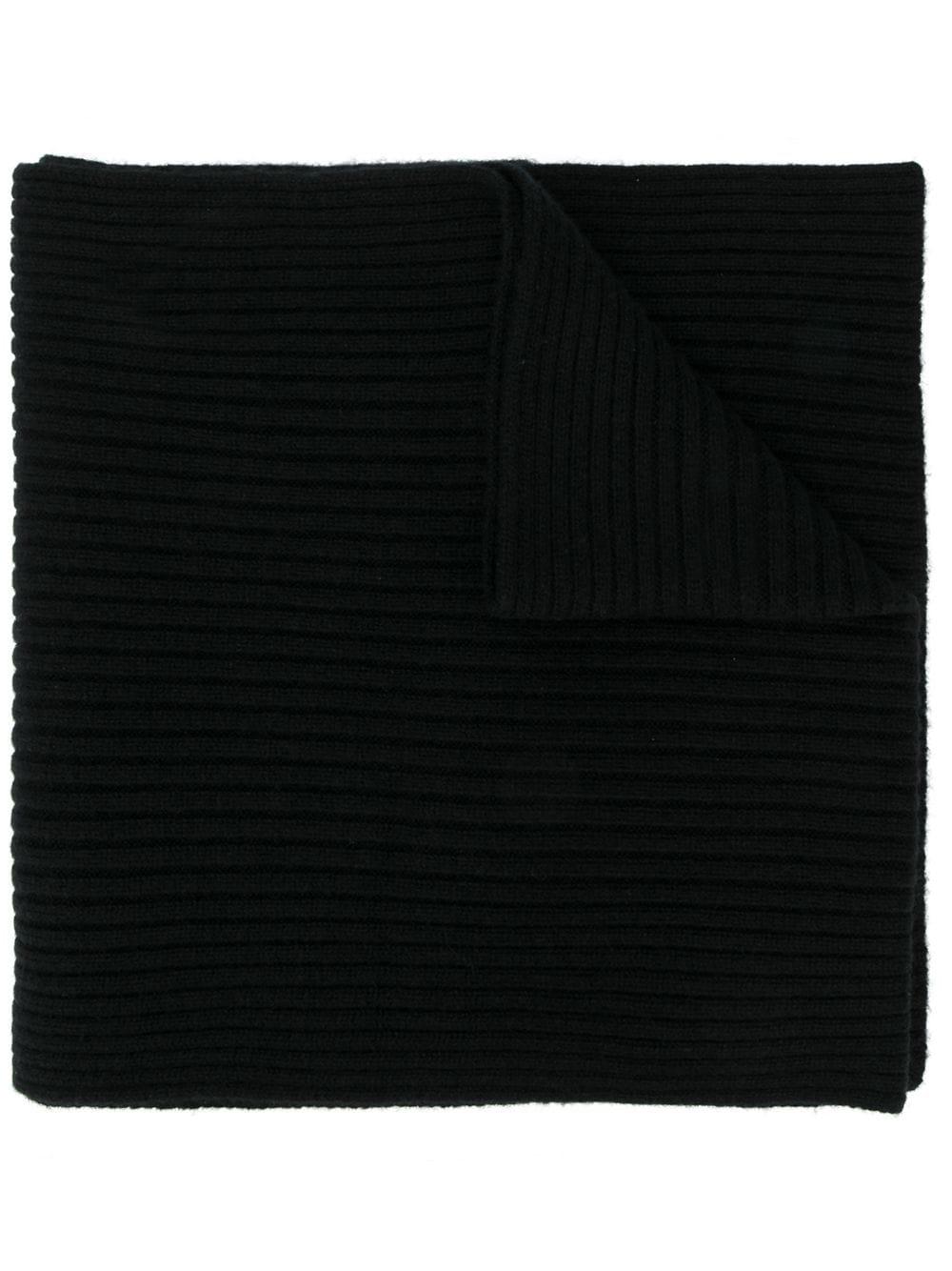 short ribbed scarf by N.PEAL