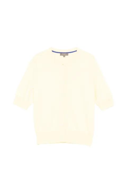 short-sleeves cardigan by N.PEAL