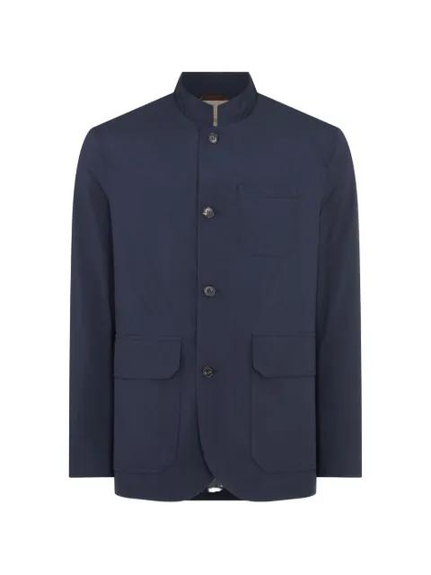 stand collar jacket by N.PEAL