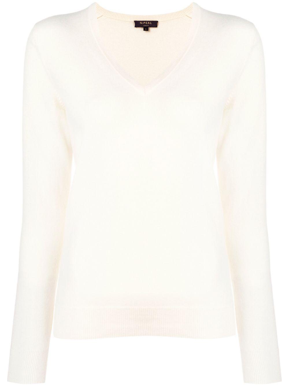 v-neck jumper by N.PEAL