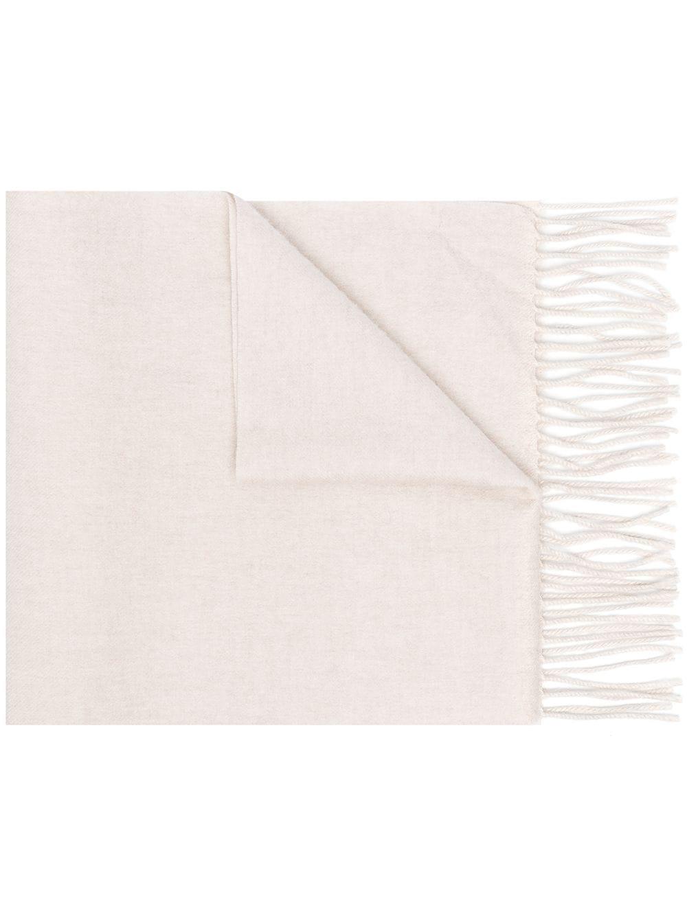 wooven cashmere scarf by N.PEAL