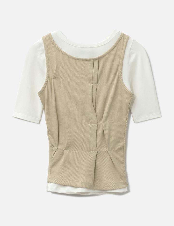 Folded Layered T-Shirt by NACHE
