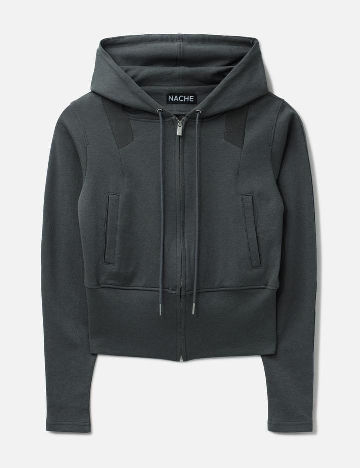 Semi Balloon Hoodie Zip-Up by NACHE