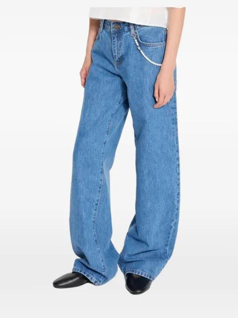 Uptown straight-leg jeans by NACKIYE