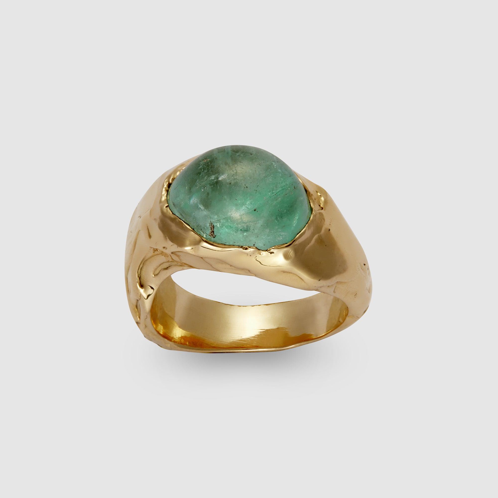 NADIA SHELBAYA - Alexandria Emerald Ring by NADIA SHELBAYA