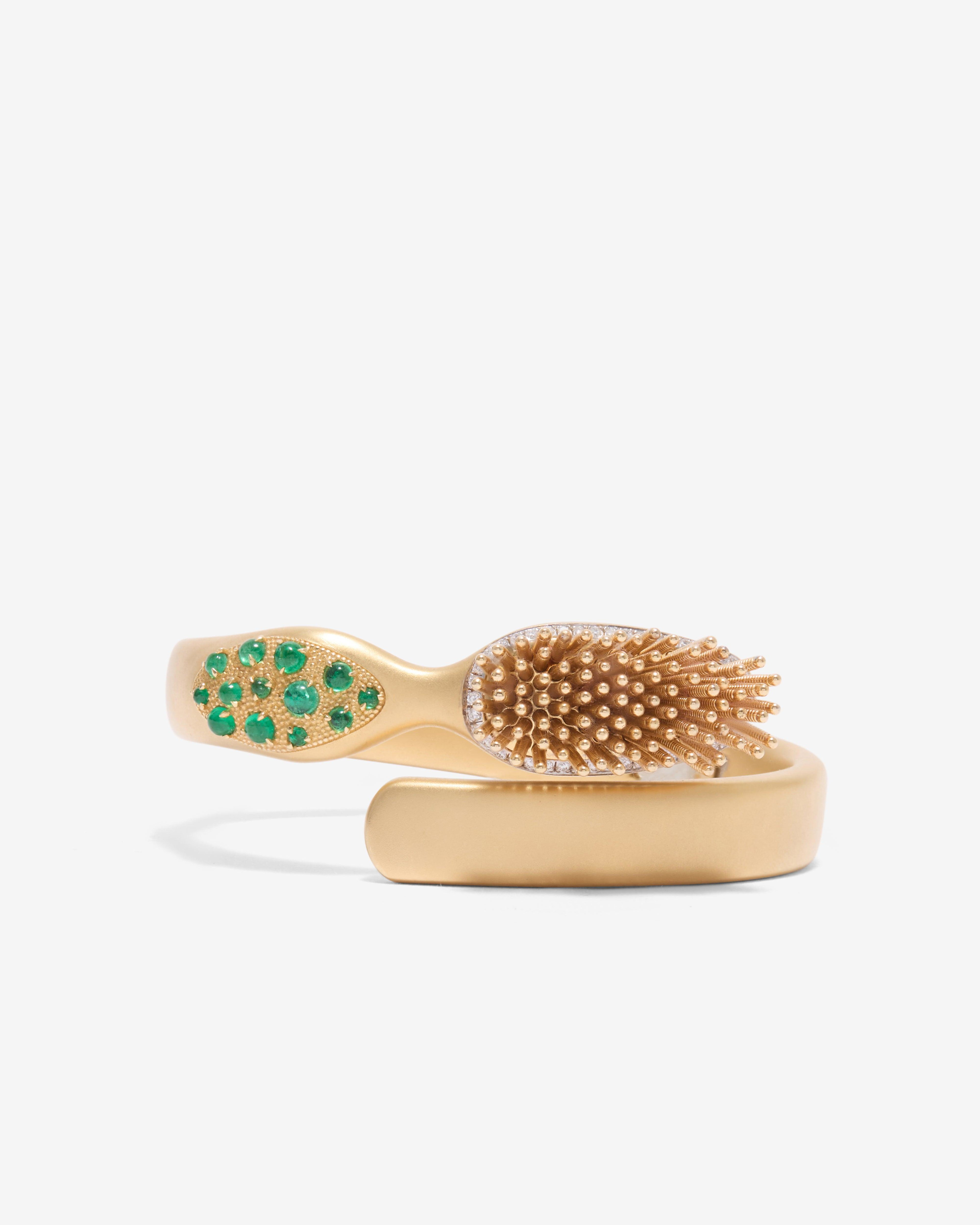 Nadine Ghosn - Toothbrush Bracelet - (Rose Gold) by NADINE GHOSN