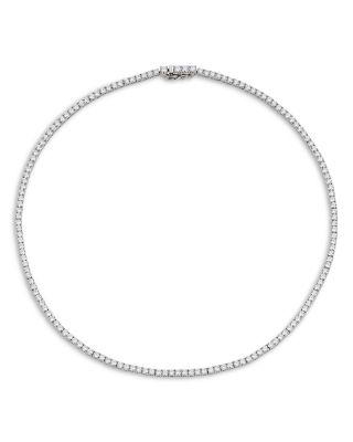 2.5mm Cubic Zirconia Tennis Necklace by NADRI