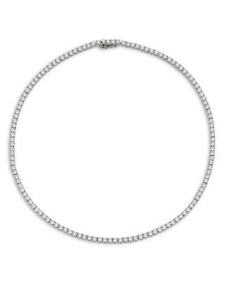 3mm Cubic Zirconia Tennis Necklace by NADRI