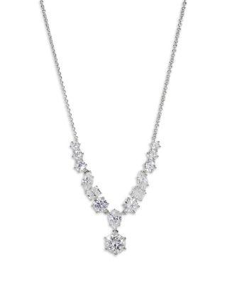 BTRX Mixed Cubic Zirconia Statement Necklace by NADRI