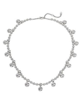 Bklyn Cubic Zirconia Bezel Collar Necklace by NADRI