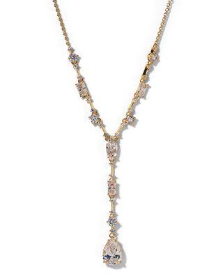 Everleigh Cubic Zirconia Lariat Necklace by NADRI