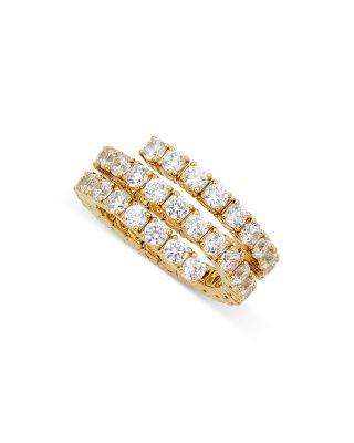 Flex Wrap Ring in 18K Gold Plated by NADRI
