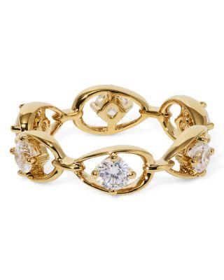 It Girl Cubic Zirconia Chain Ring by NADRI
