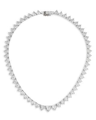Real Love Heart Cubic Zirconia Collar Necklace by NADRI