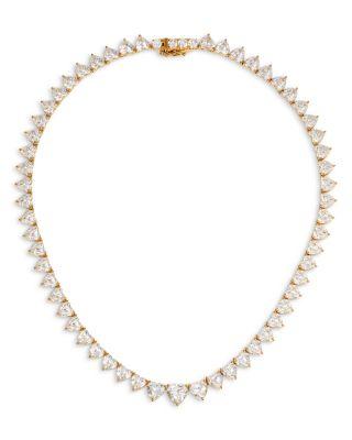 Real Love Heart Cubic Zirconia Collar Necklace by NADRI