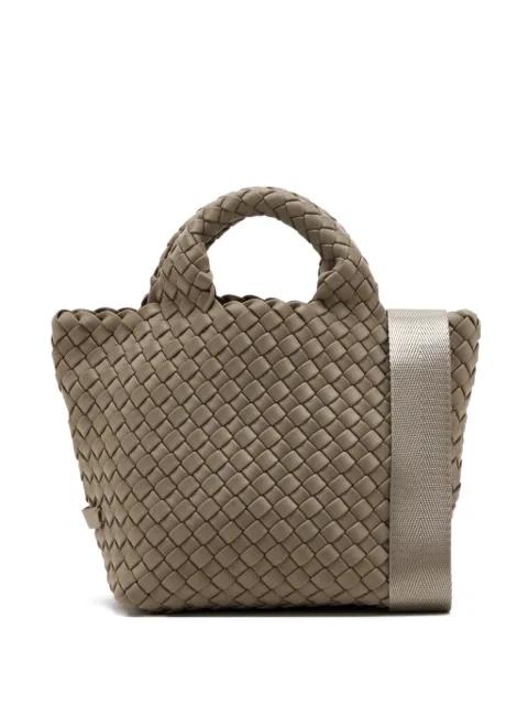 St. Barths petit woven-design tote bag by NAGHEDI