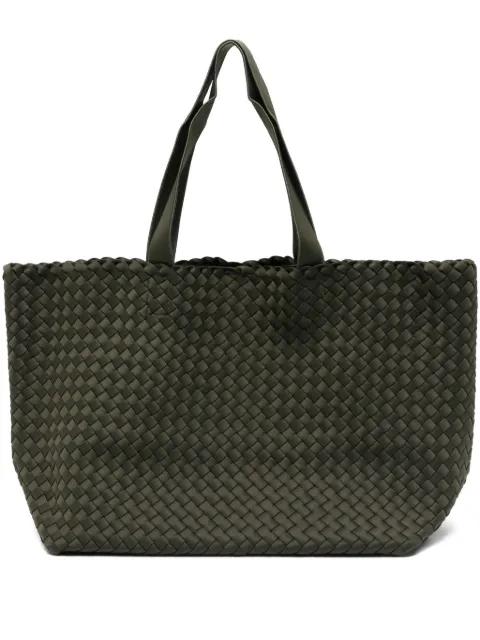 large Como woven tote bag by NAGHEDI