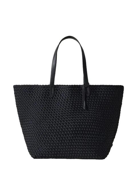 large Jet Setter handwoven tote bag by NAGHEDI