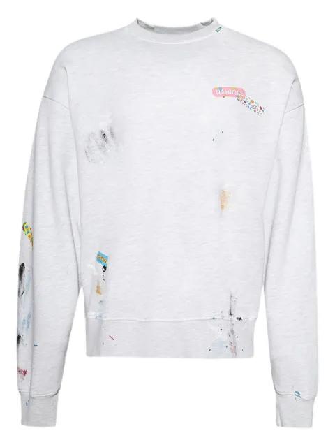 Bandaid crew-neck sweatshirt by NAHMIAS