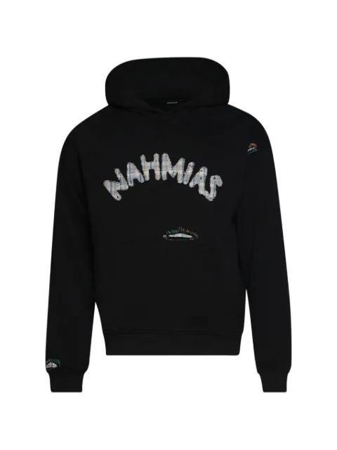 Dusty Rainbow applique hoodie by NAHMIAS