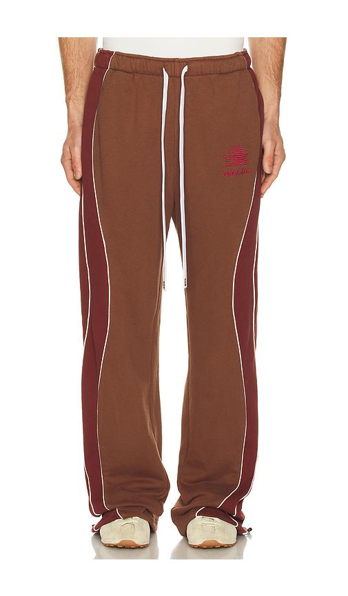 Nahmias Ollie Sweatpant in Burgundy by NAHMIAS