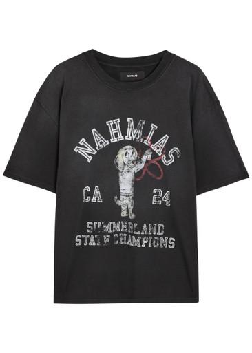 State Champions printed cotton T-shirt by NAHMIAS