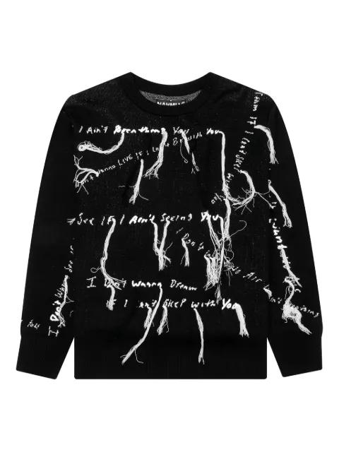 X Kodak crew-neck sweater by NAHMIAS
