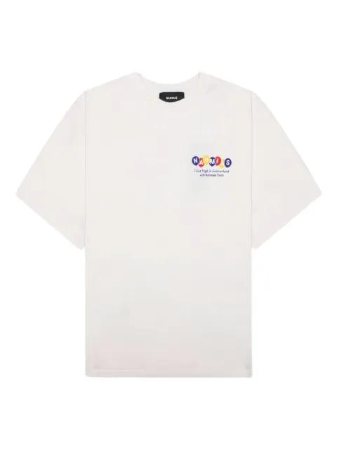 balloon-print T-shirt by NAHMIAS