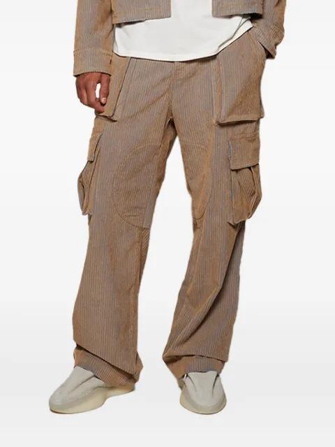corduroy cargo trousers by NAHMIAS