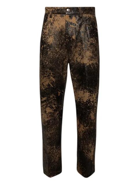 leather trousers by NAHMIAS