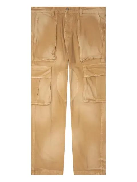 logo regular cargo trousers by NAHMIAS
