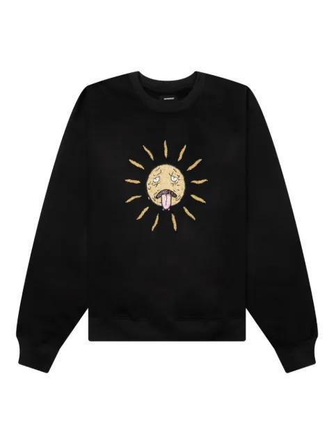 sun-motif sweatshirt by NAHMIAS