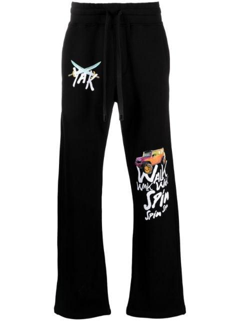 x Kodak Black KTB cotton track pants by NAHMIAS