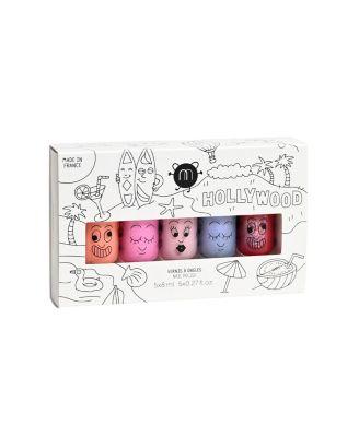 Hollywood Set of 5 Nailpolishes - Ages 3-8 years by NAILMATIC
