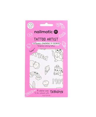 Kawai Temporary Tattoo for Kids - 5-7 Years by NAILMATIC