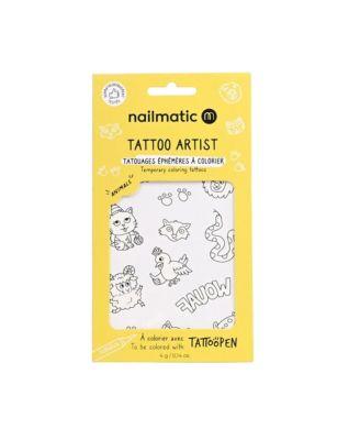 Kawai Temporary Tattoo for Kids - 5-7 Years by NAILMATIC