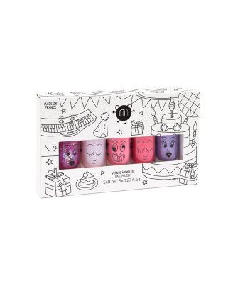 Nail Polishes Set Party 3-10 - Ages 5-7 by NAILMATIC