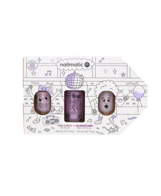 Polly Elliot and Body Rollette Nail Polish for Kids Set of 3 - 5-7 Years by NAILMATIC