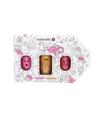 Sissi Pinky and Body Rolette Nail Polish for Kids With Pearly colors by NAILMATIC