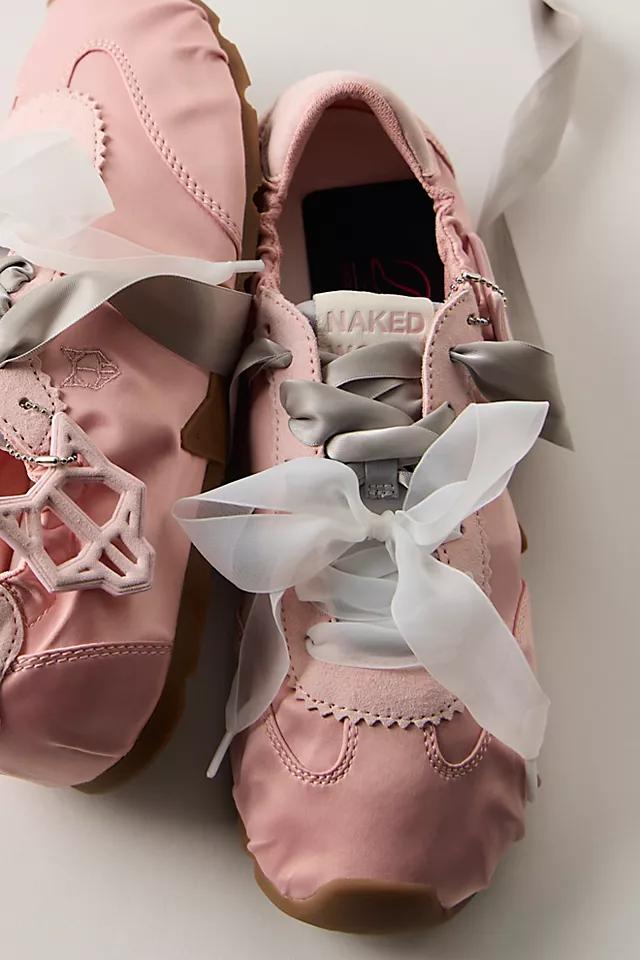 Ballet Class Satin Sneakers by NAKED WOLFE | F P MOVEMENT