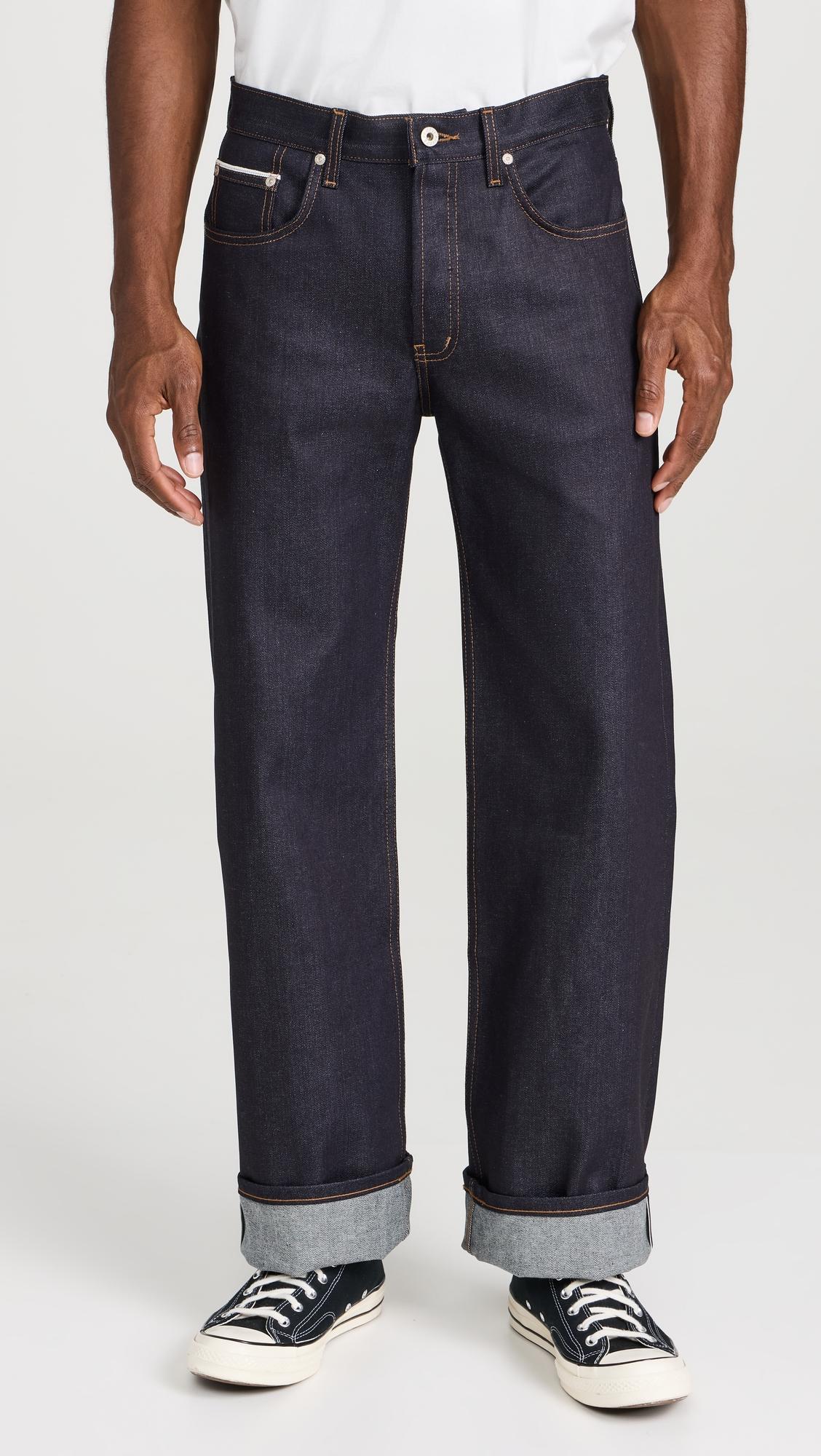 Strong Guy Nightshade Stretch Selvedge Jeans by NAKED & FAMOUS DENIM