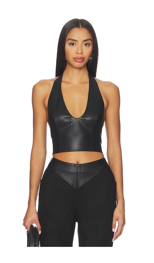 Nakedvice Apollo Top in Black by NAKEDVICE