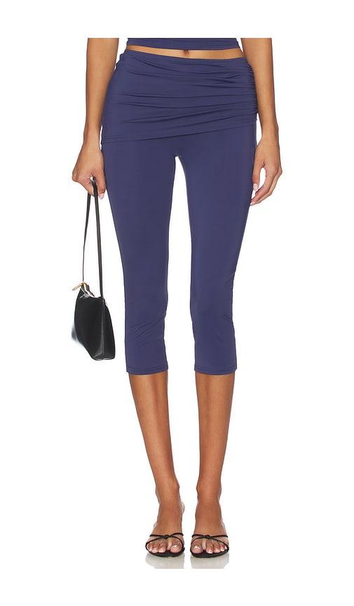 Nakedvice The Berlin Capri Pant in Navy by NAKEDVICE