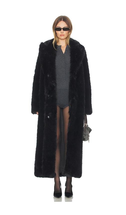 Nakedvice The Delaney Coat in Black by NAKEDVICE