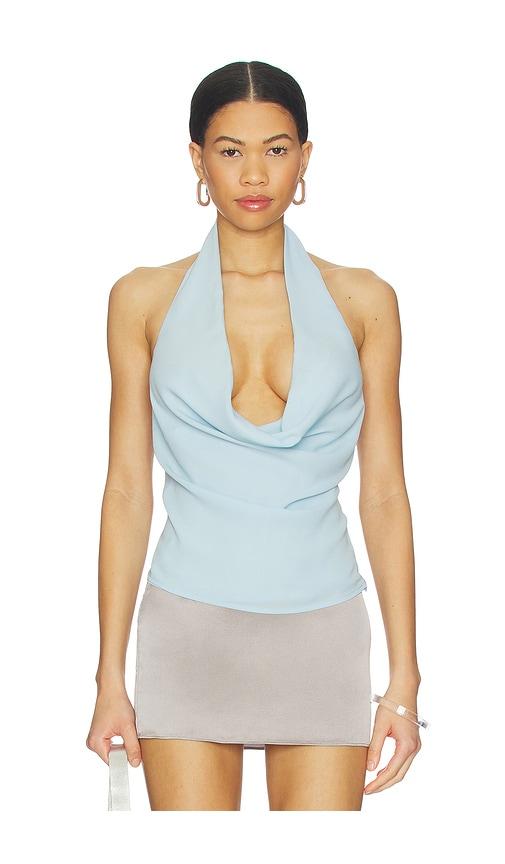 Nakedvice The Emma Top in Baby Blue by NAKEDVICE