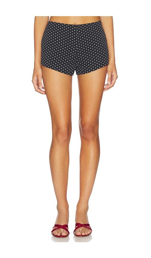 Nakedvice The Harper Spot Short in Black by NAKEDVICE