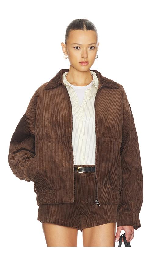 Nakedvice The Jude Cord Bomber in Brown by NAKEDVICE